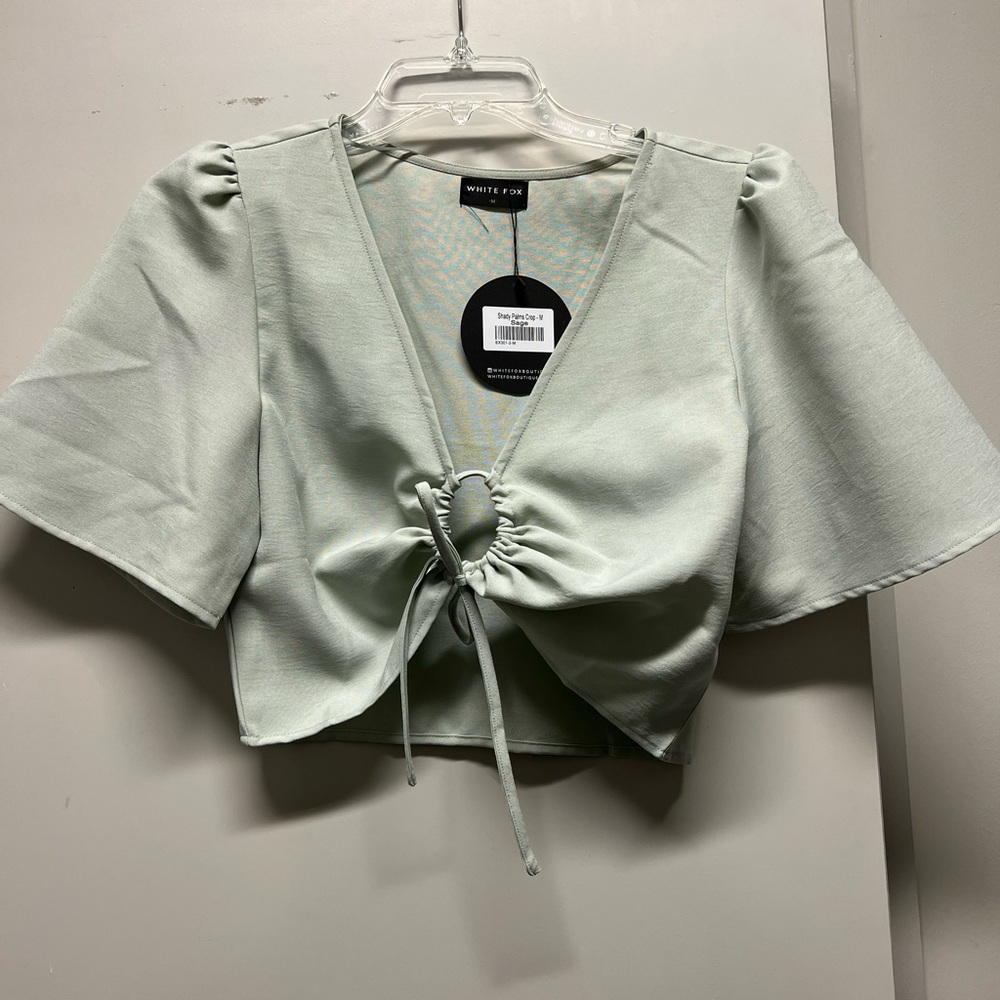 Tie crop top